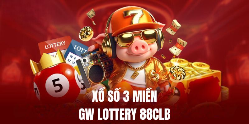 Tham gia xổ số 3 miền tại sảnh GW Lottery 88clb