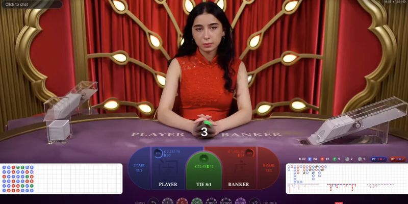 Chơi game Baccarat đơn giản tại sảnh Via casino 88clb