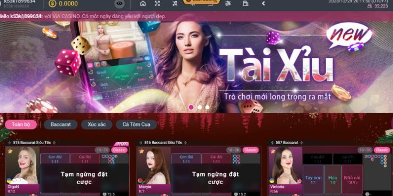 4 bước tham gia đặt cược tại sảnh Via casino 88clb